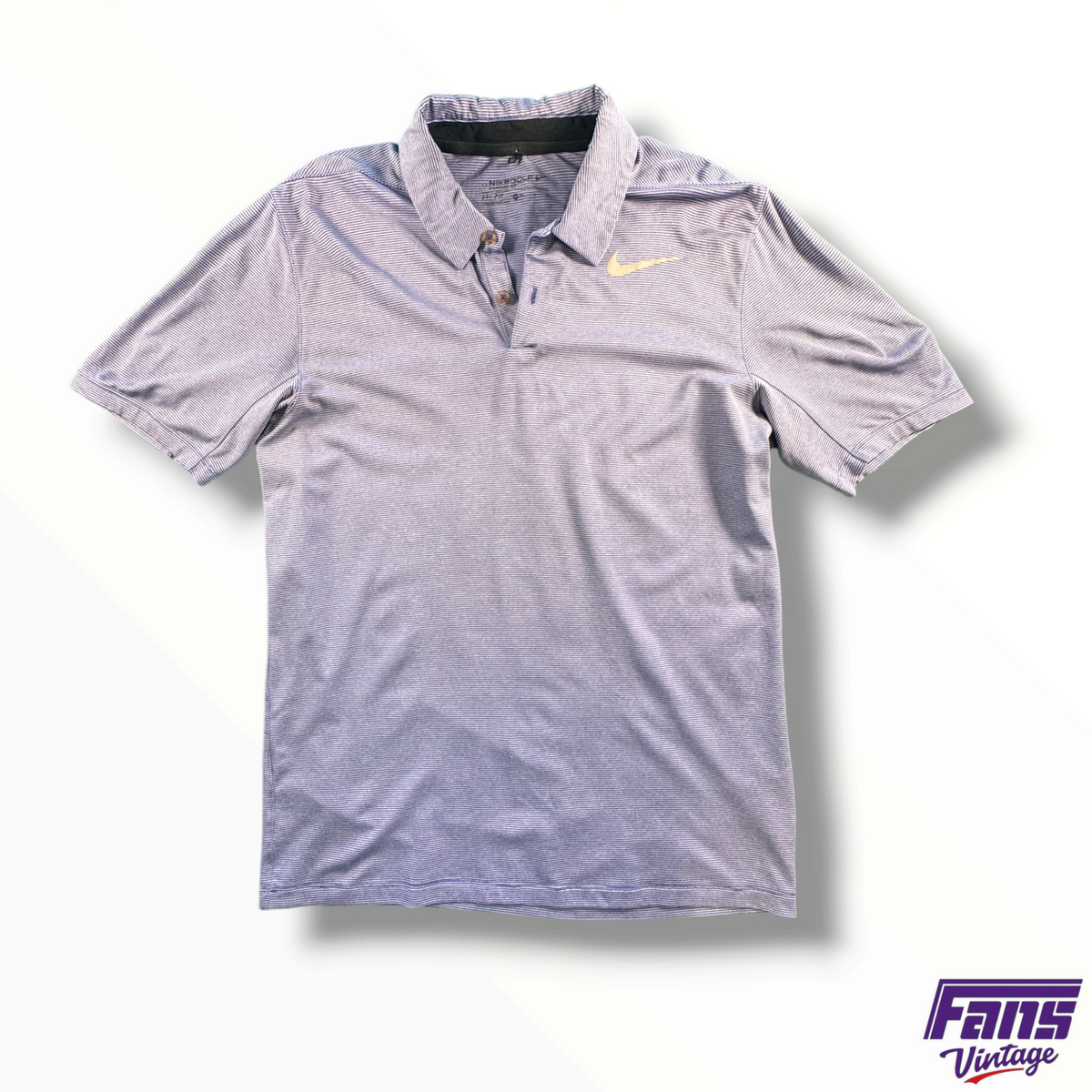 TCU Golf Team Issued Premium Nike Athletic Polo