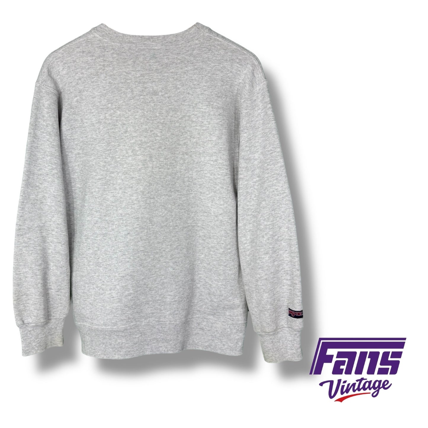 TCU 90s Vintage Alumni Crewneck Sweatshirt- RARE School Seal Logo