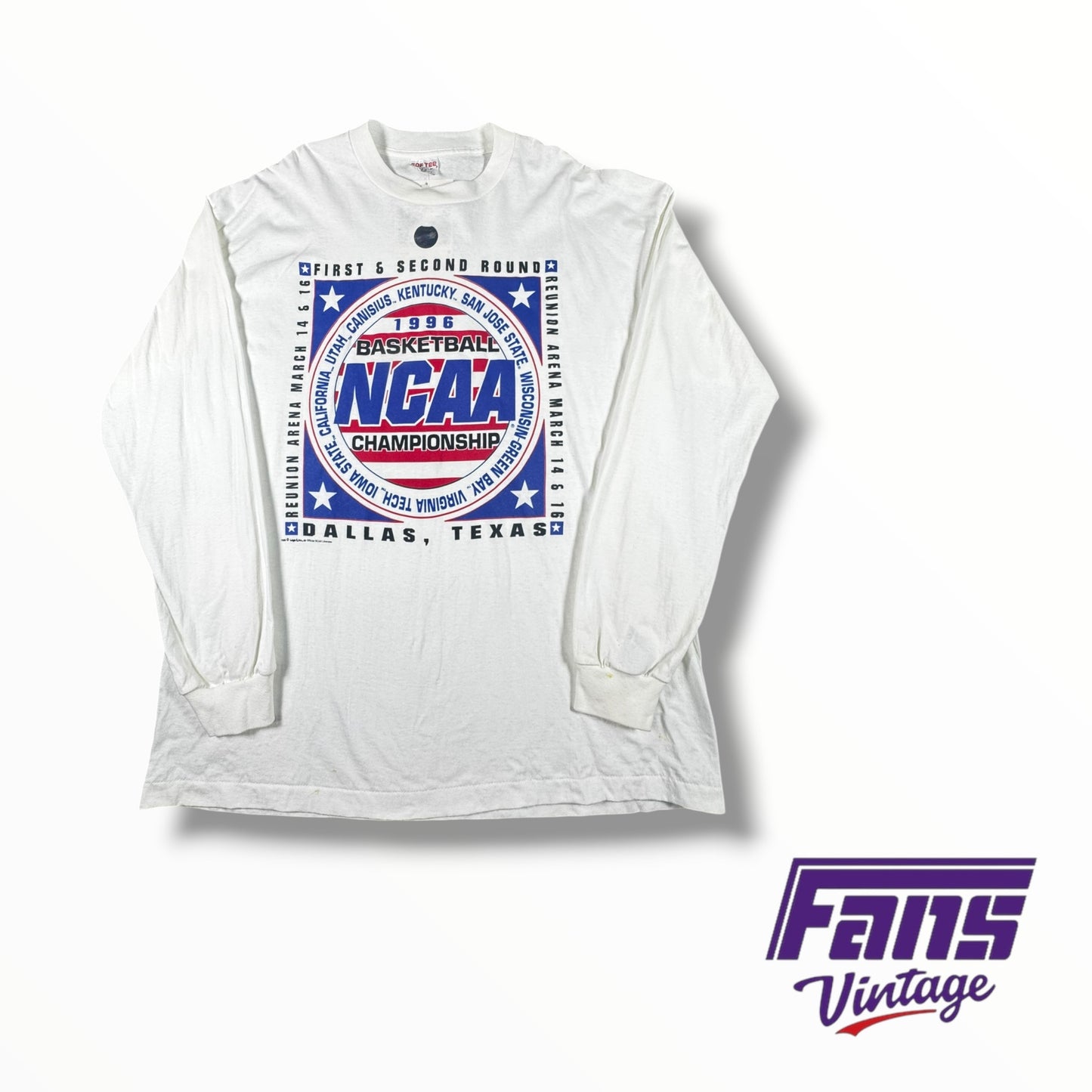 Vintage 1996 March Madness Long Sleeve Shirt