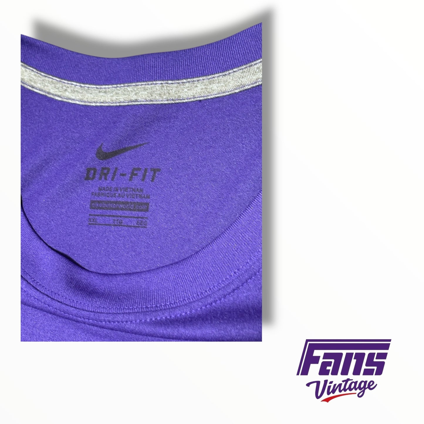 TCU Nike Team Issued Baseball Training T-Shirt