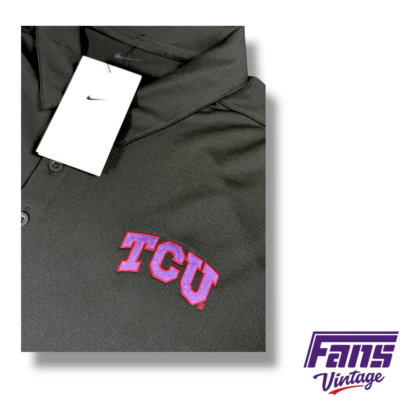 TCU Nike Polo - Team Issued