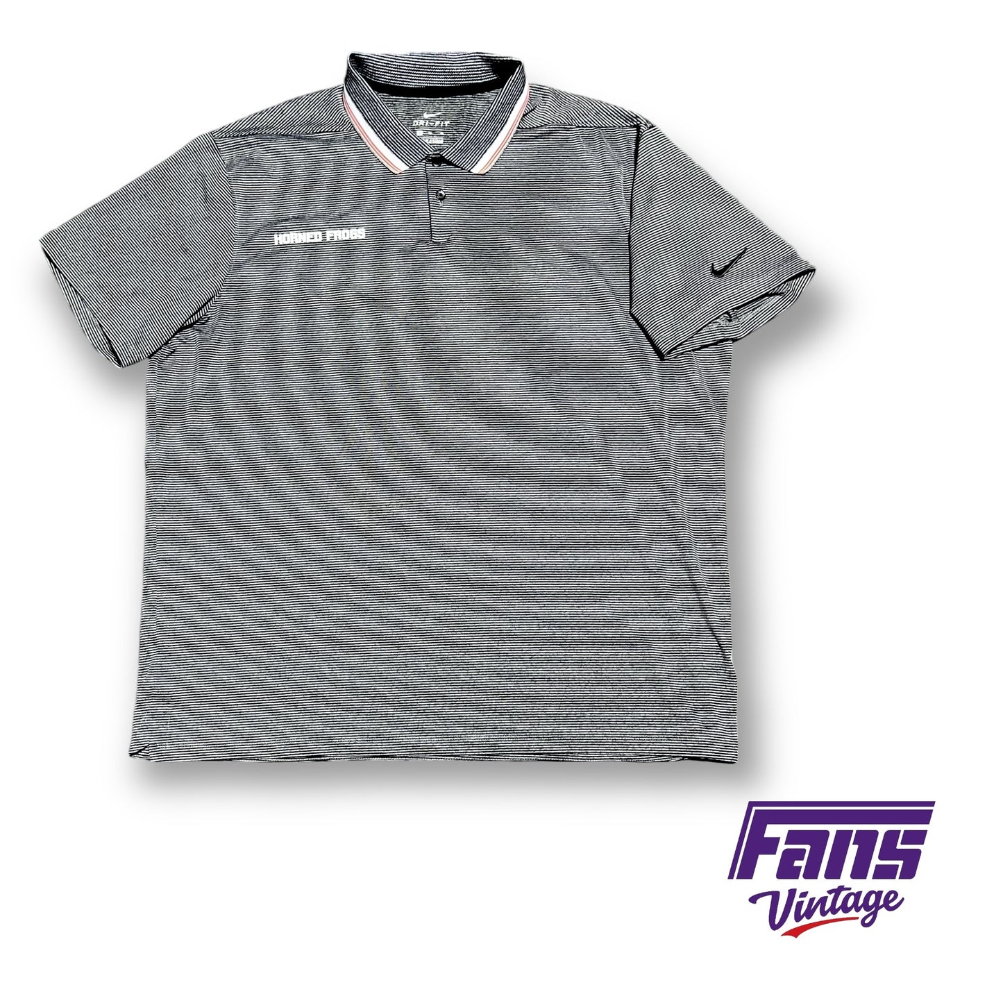 TCU Coach Issue Custom Premium Nike Polo in Rare Colorway - Team Issued