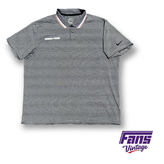 TCU Coach Issue Custom Premium Nike Polo in Rare Colorway - Team Issued