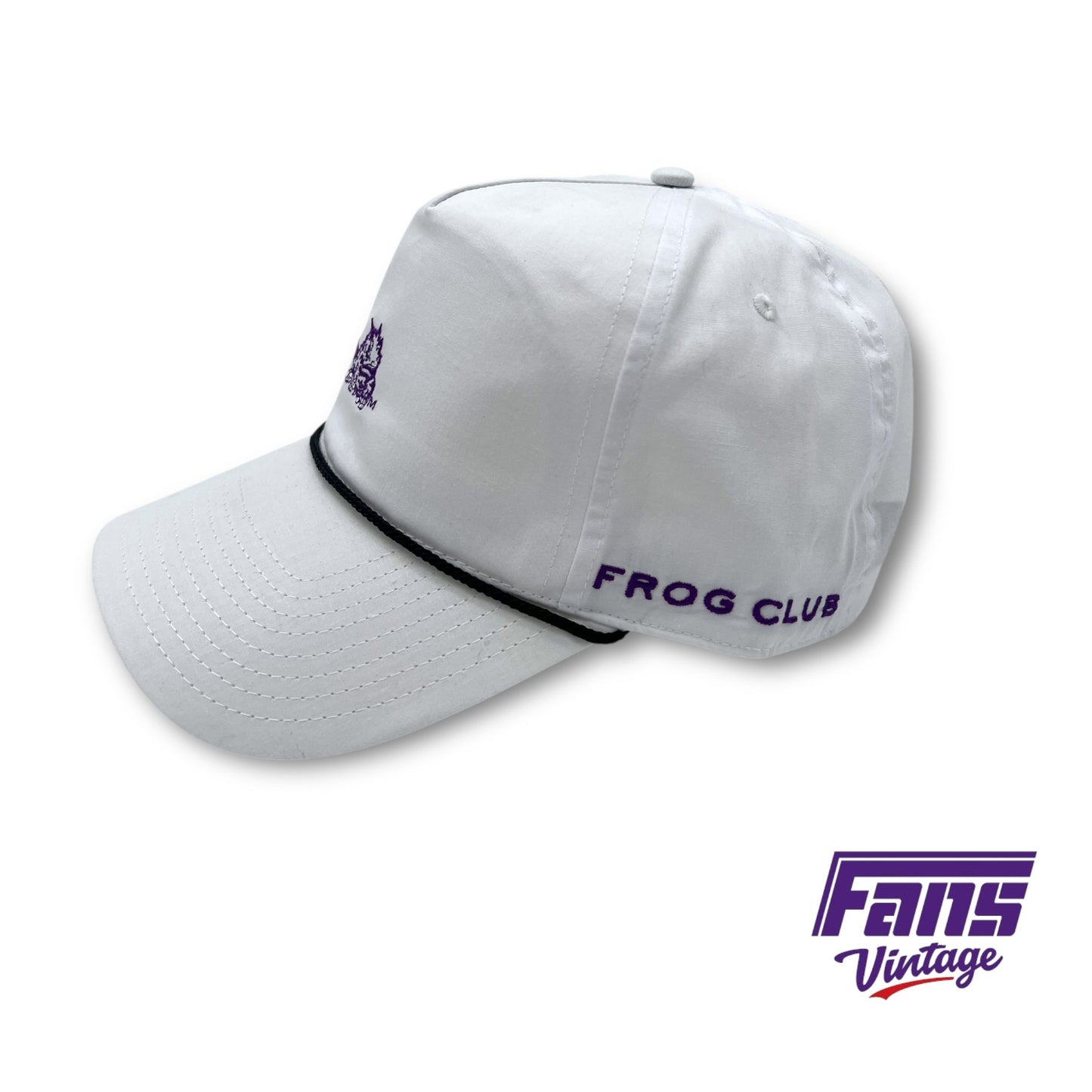 TCU Frog Club Rope Hat