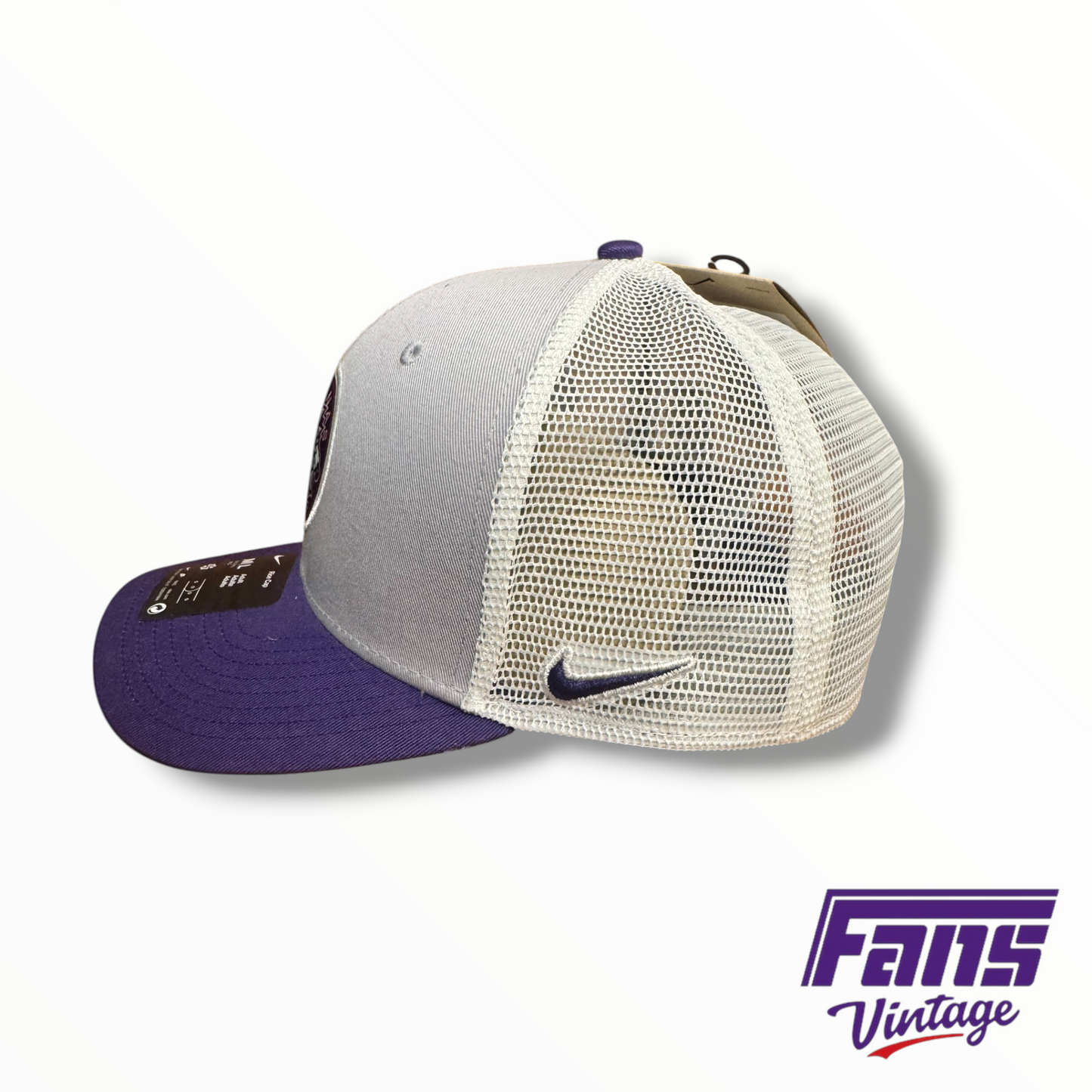 TCU Baseball Team-Issued Nike Ranas Cornudos Snapback Baseball Hat NWT