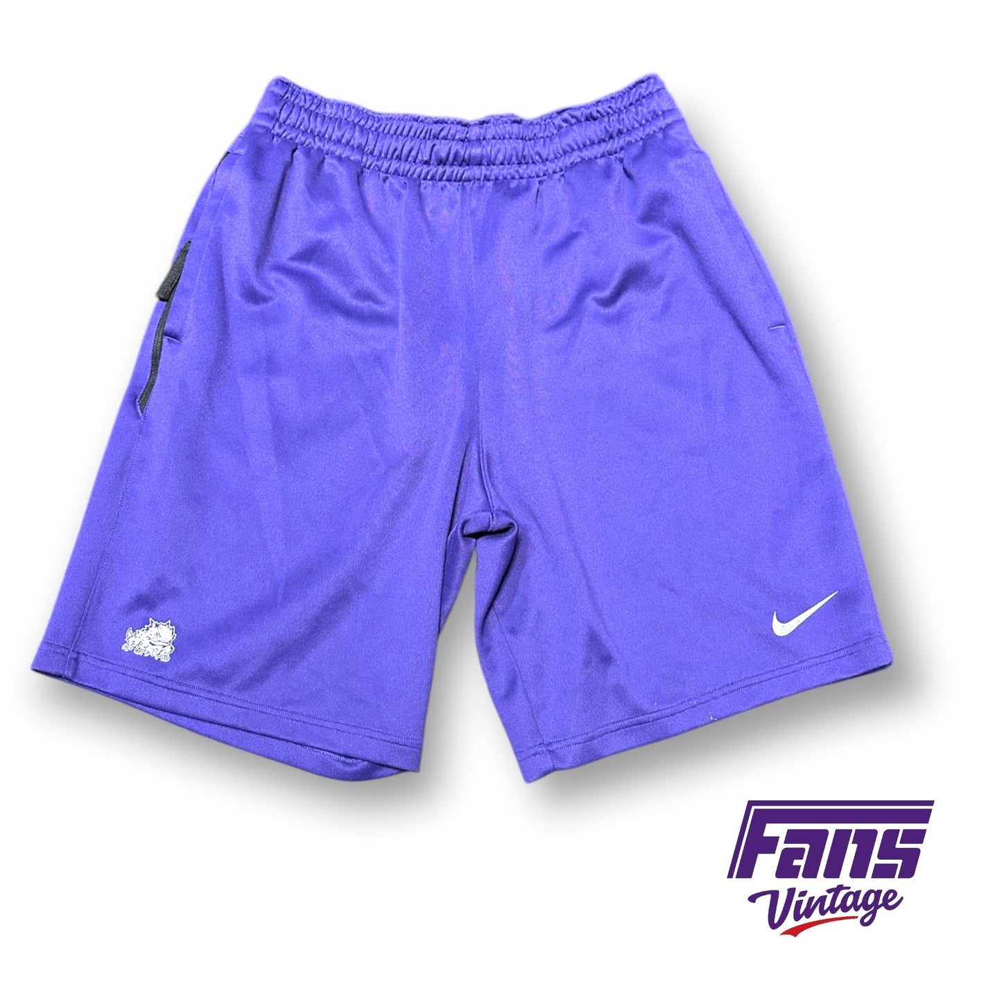 Team Exclusive TCU Nike Travel and Lounge Shorts