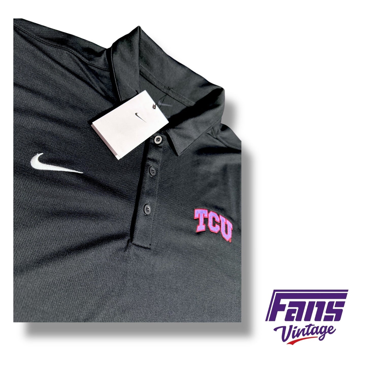 TCU Nike Polo - Team Issued