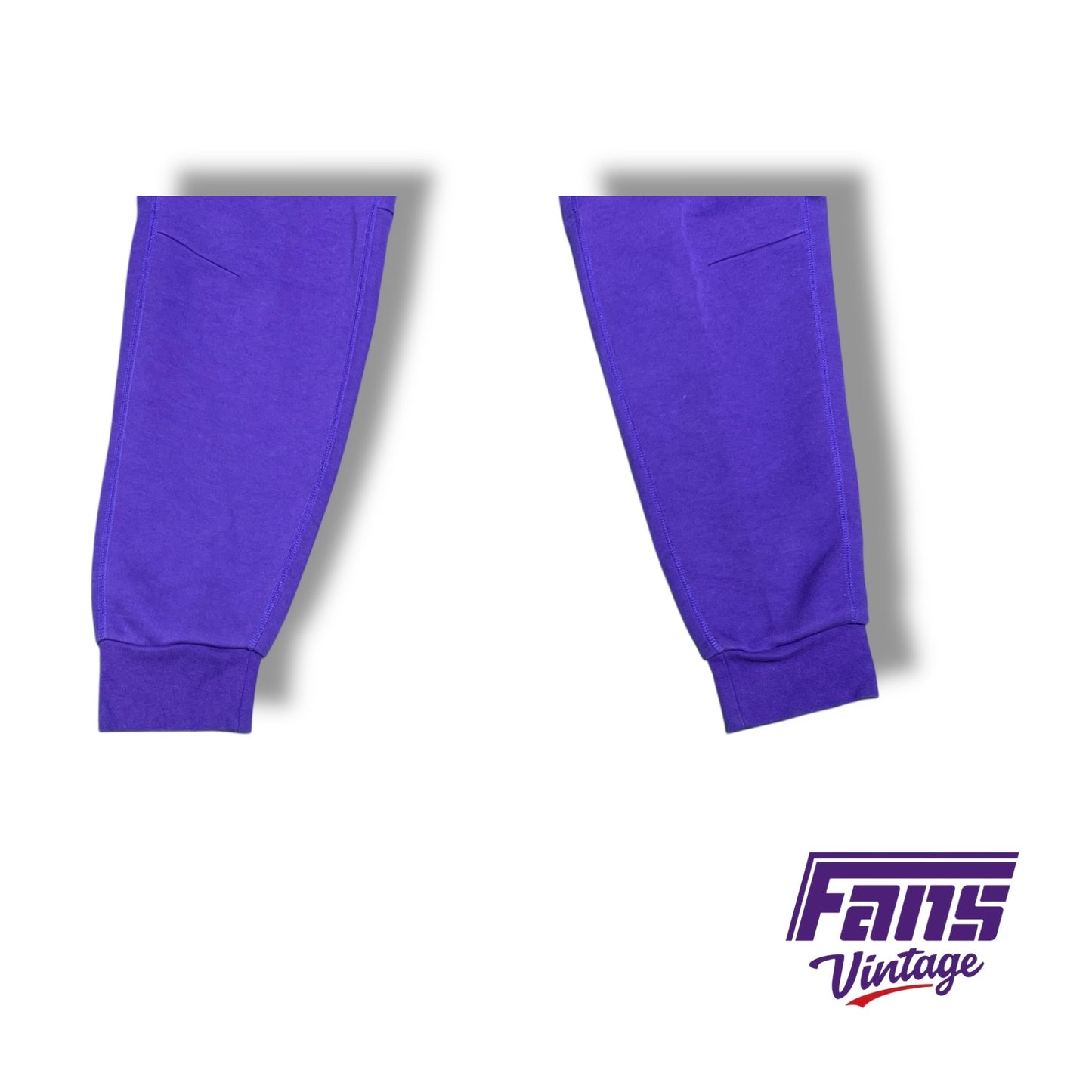 RARE! TCU Basketball Postseason Nike Team‑Issued Purple Tech Suit - Zip up Jacket and Jogger Pants