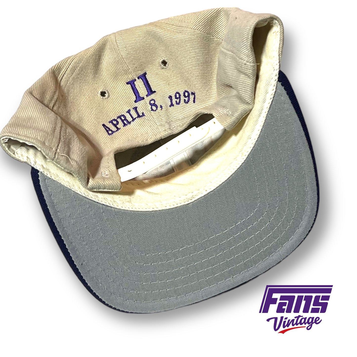 Vintage TCU Snapback Hat - 1997 Battle at the Ballpark TCU Baseball vs UT