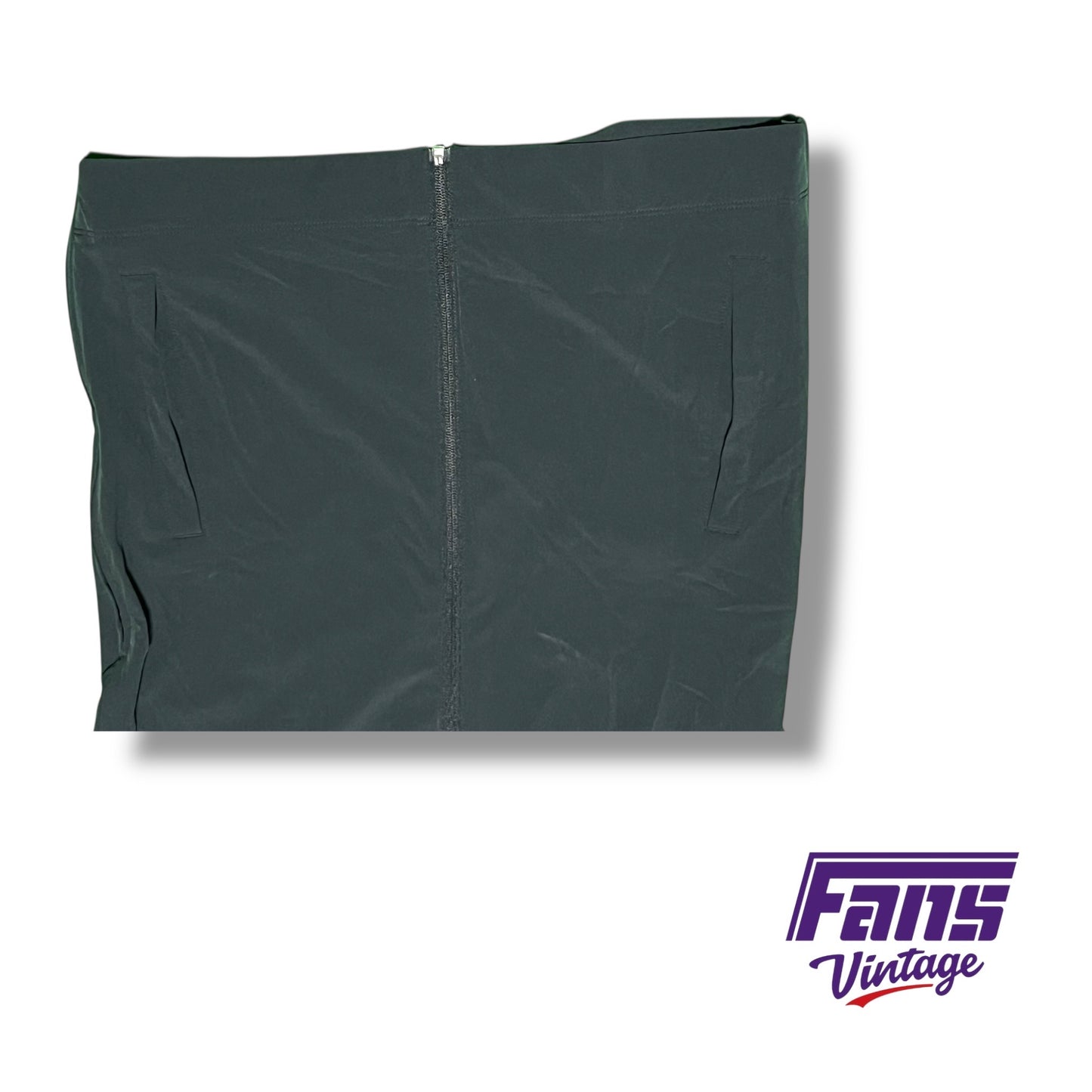TCU Nike Team‑Issued Matte Black Full Zip Jacket
