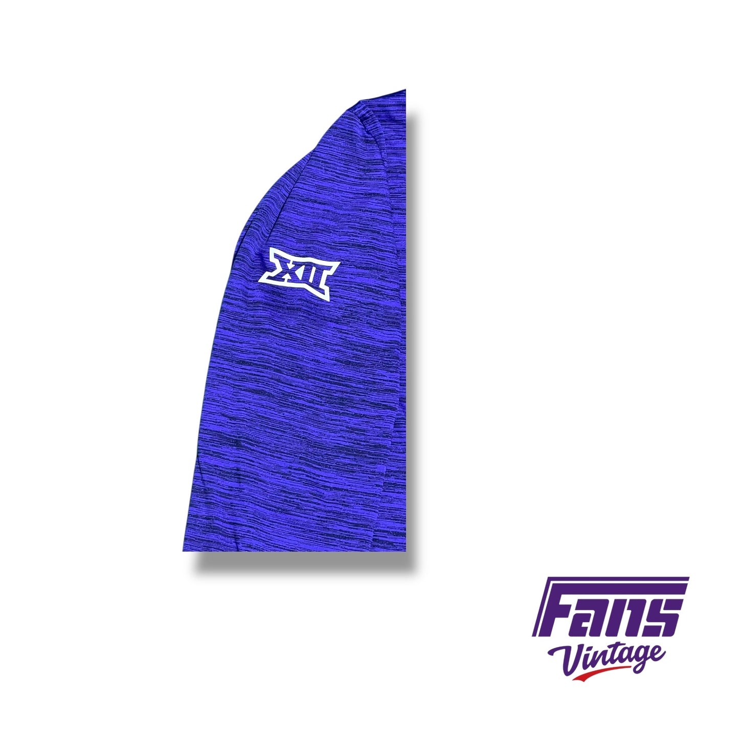 TCU Nike Team‑Issued Purple Long‑Sleeve Shirt