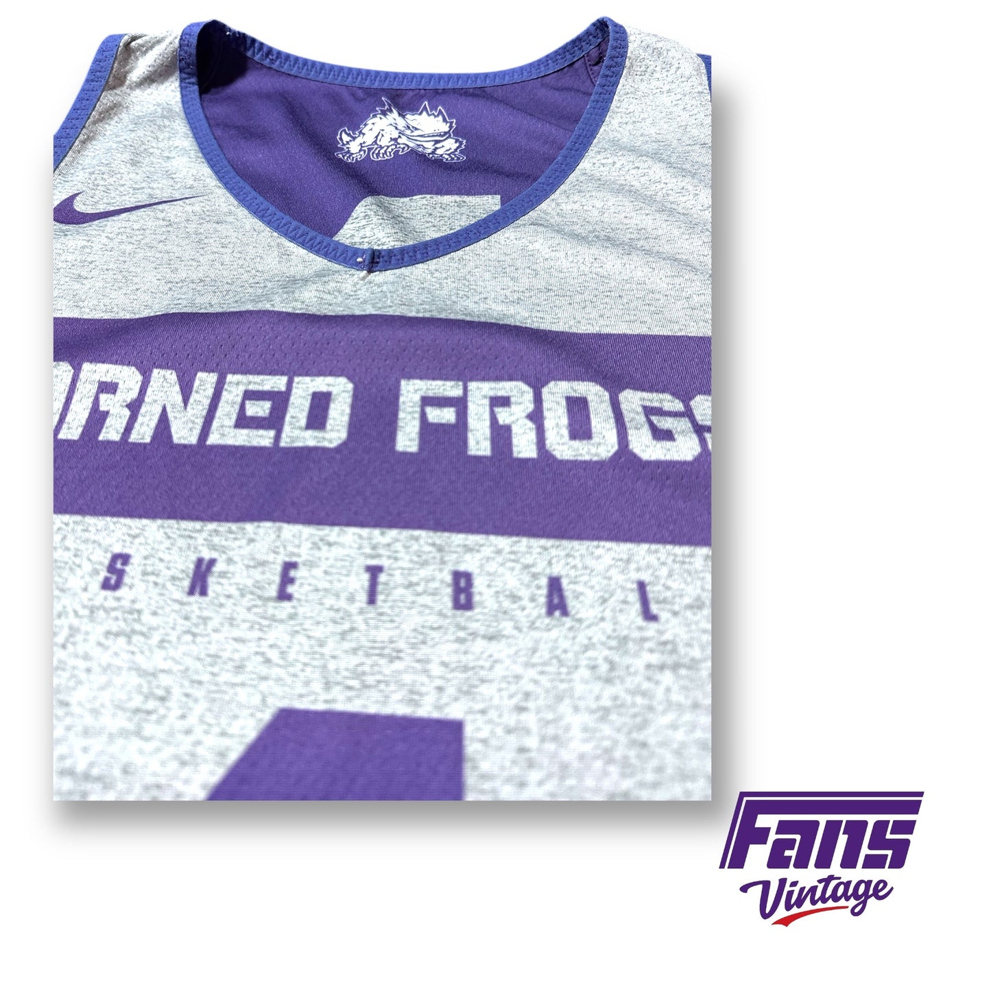 Team Issue Nike TCU Women's Basketball Practice Jersey