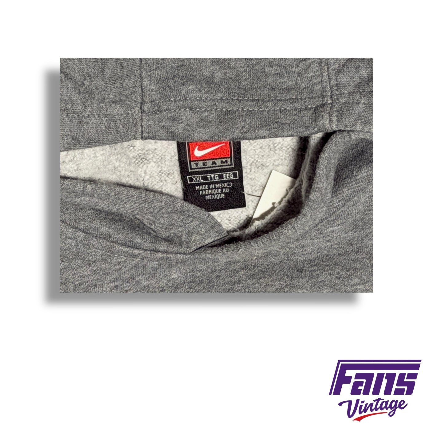 Vintage TCU Y2K Era - Swim & Diving Team Issued Hoodie