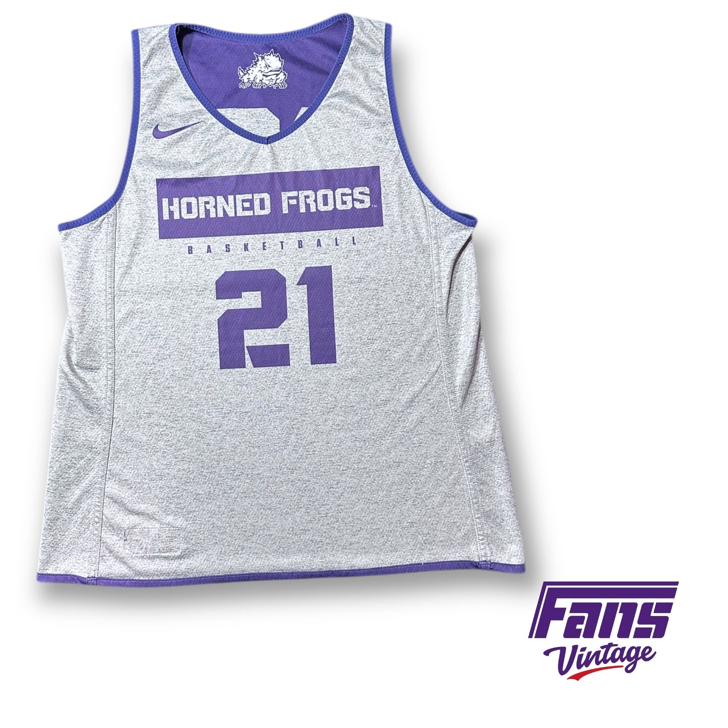 Team Issue Nike TCU Women's Basketball Practice Jersey