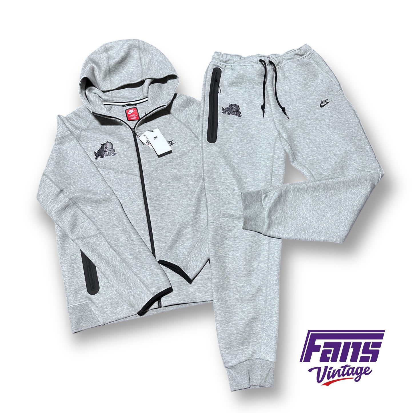 GRAIL - New/Unworn TCU Basketball March Madness Chrome Frog Nike Sportswear Tech Postseason Travel Set