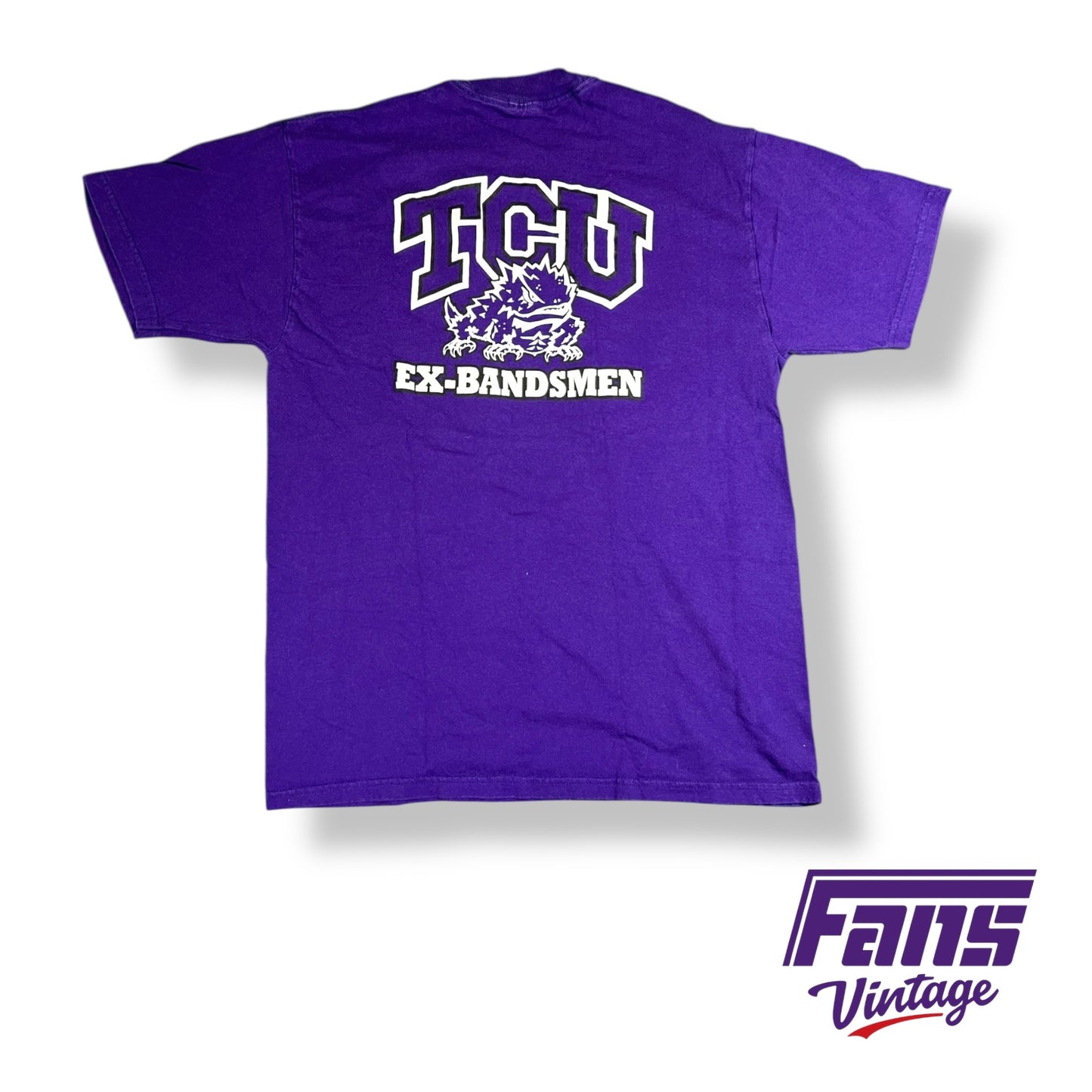 Vintage TCU Ex-Bandsman Association T-Shirt