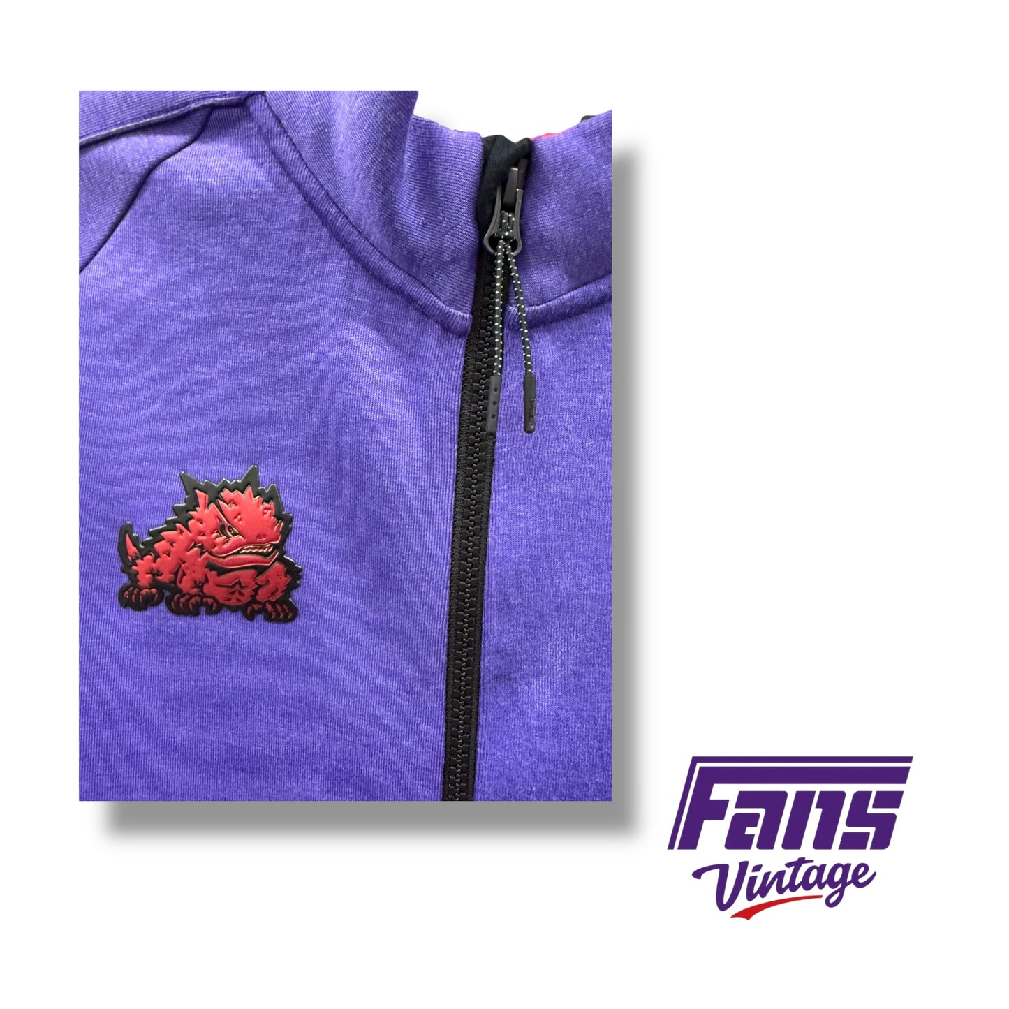 TCU “Spit Blood” Custom Matte Chrome Frog Nike Sportswear Jacket