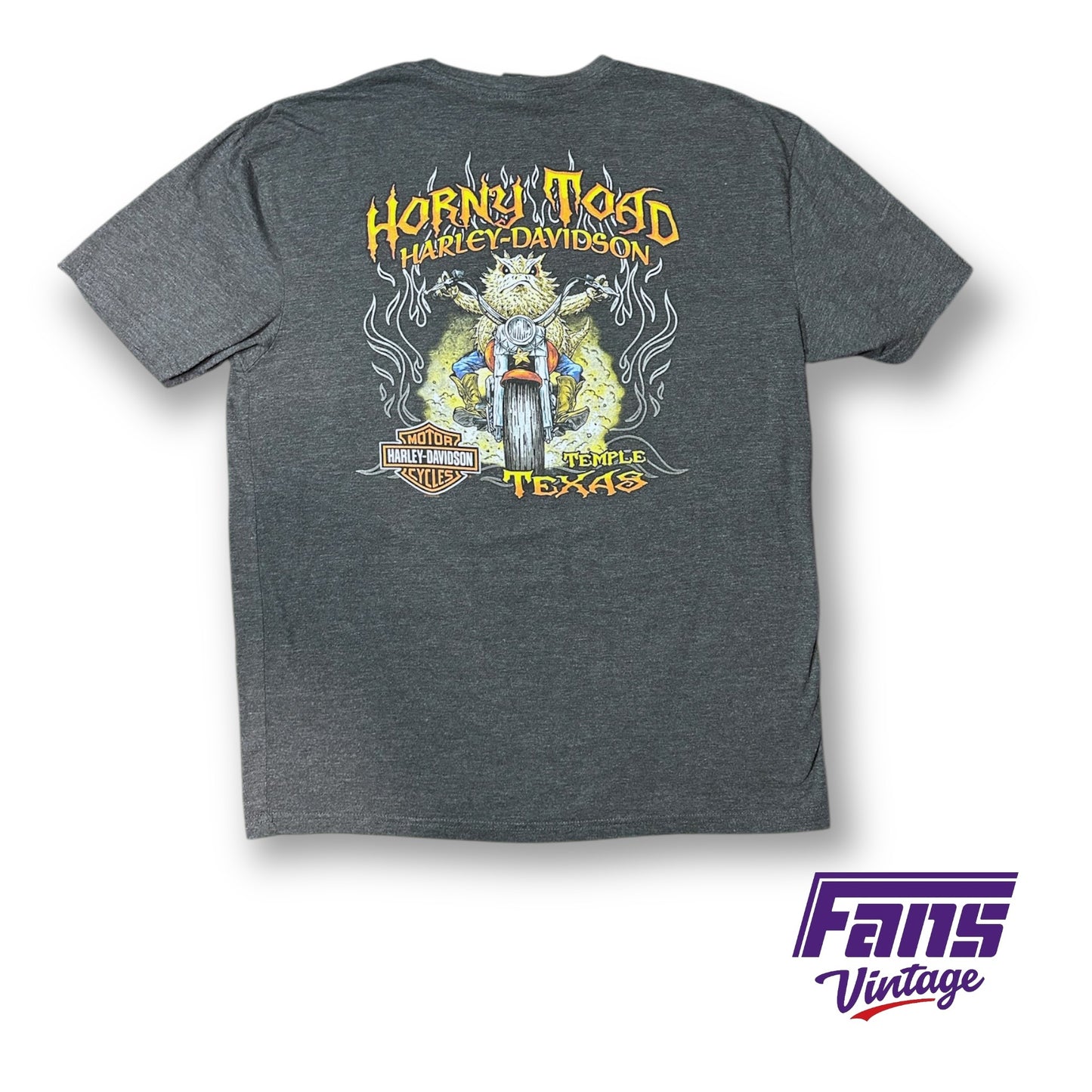 Horny Toad Harley Davidson double sided Graphic Tee