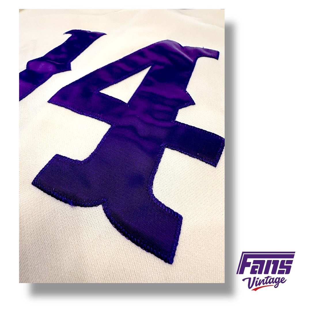 Vintage TCU Baseball Game Worn “GRAIL” Throwback Jersey