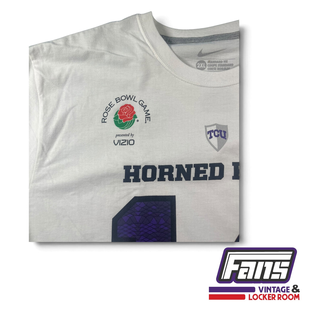 GRAIL TCU Football Nike Andy Dalton Rose Bowl Jersey-style T-Shirt New with Original Tags!