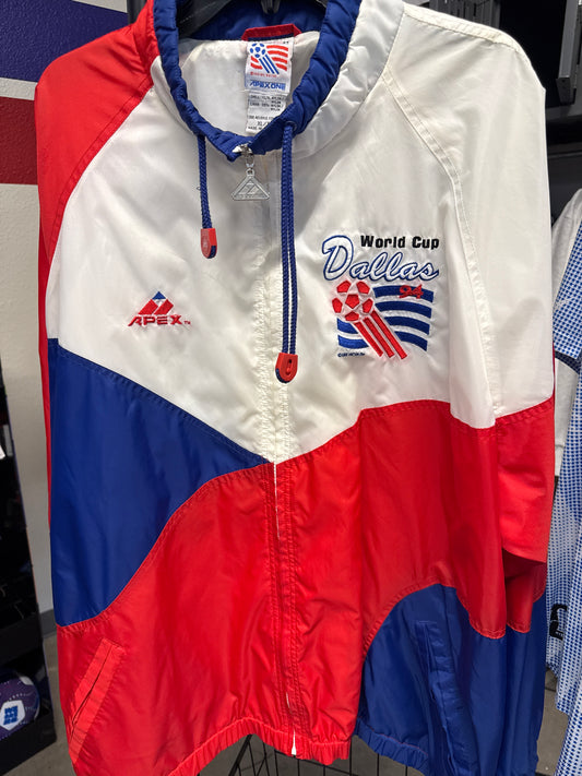 Ultra Rare Vintage Dallas USA 94 World Cup Host City Jacket