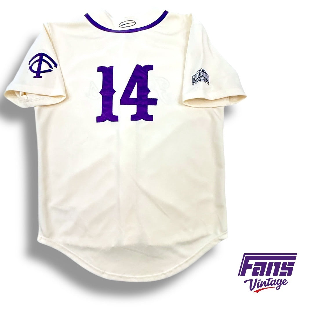 Vintage TCU Baseball Game Worn “GRAIL” Throwback Jersey