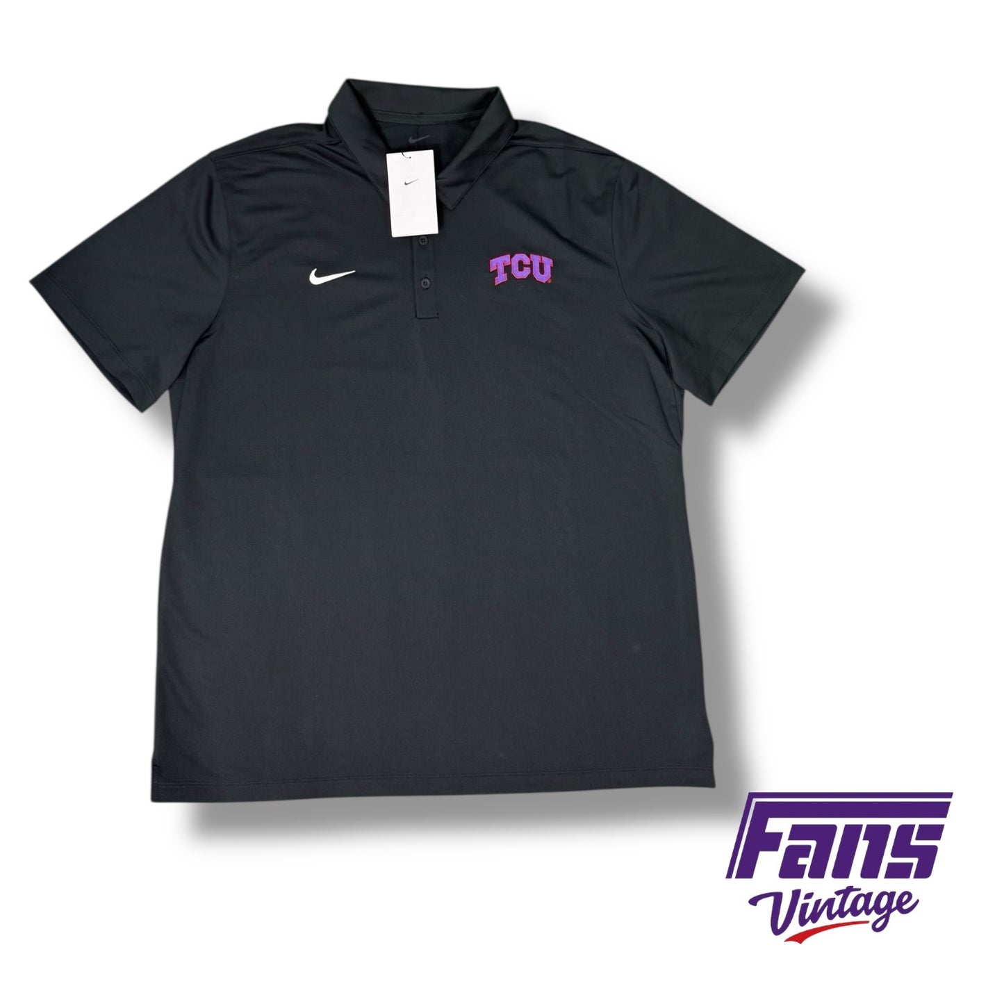 TCU Nike Polo - Team Issued