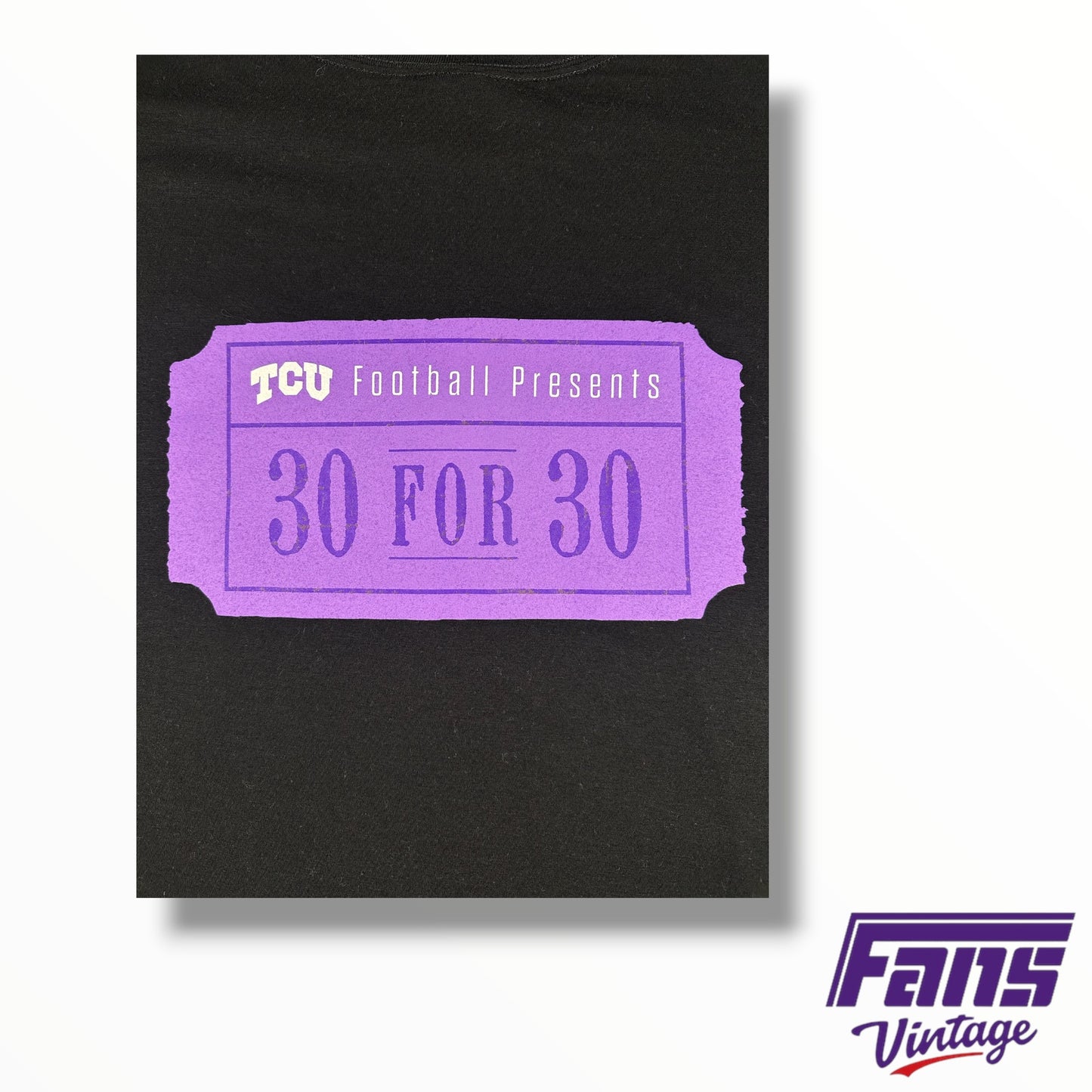TCU Football Double sided ESPN Style Dirty Thirty Shirt