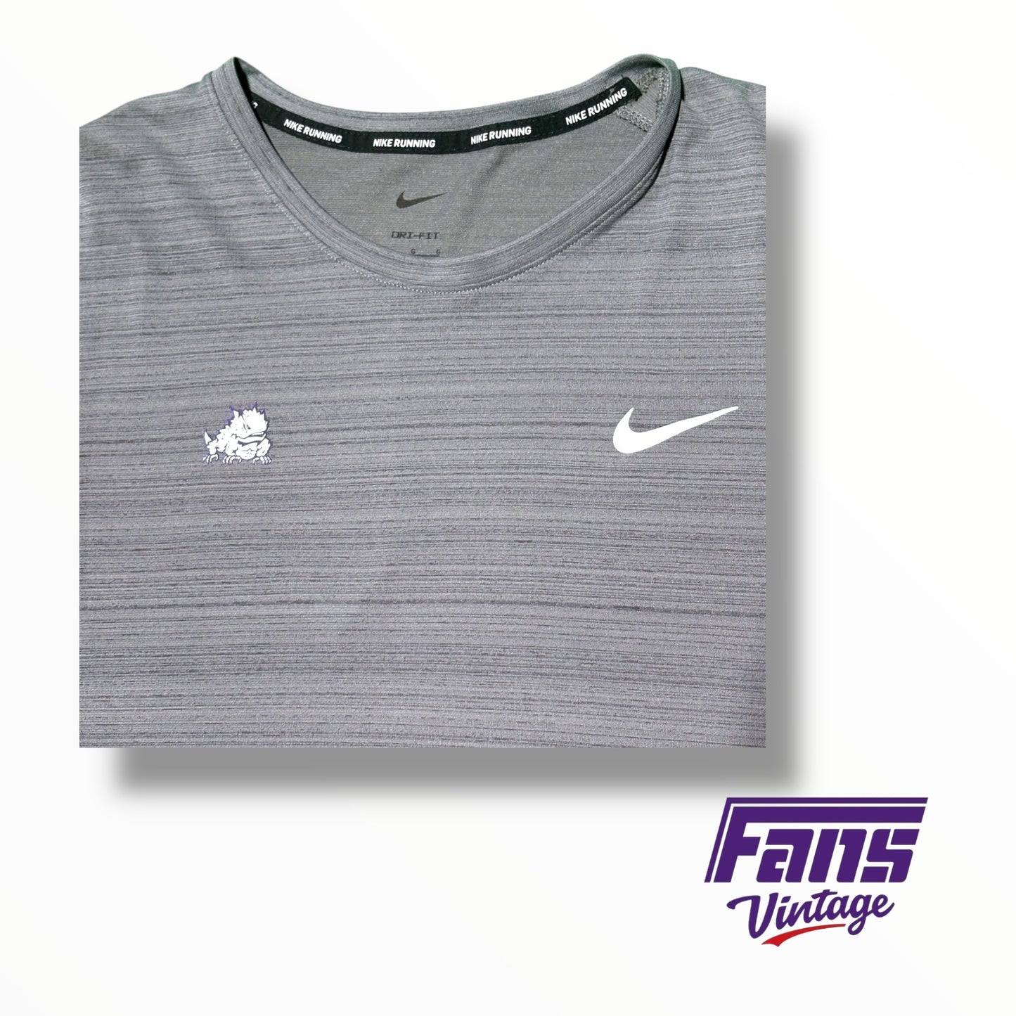 TCU Nike Team Issued Lulu Style Running T-shirt
