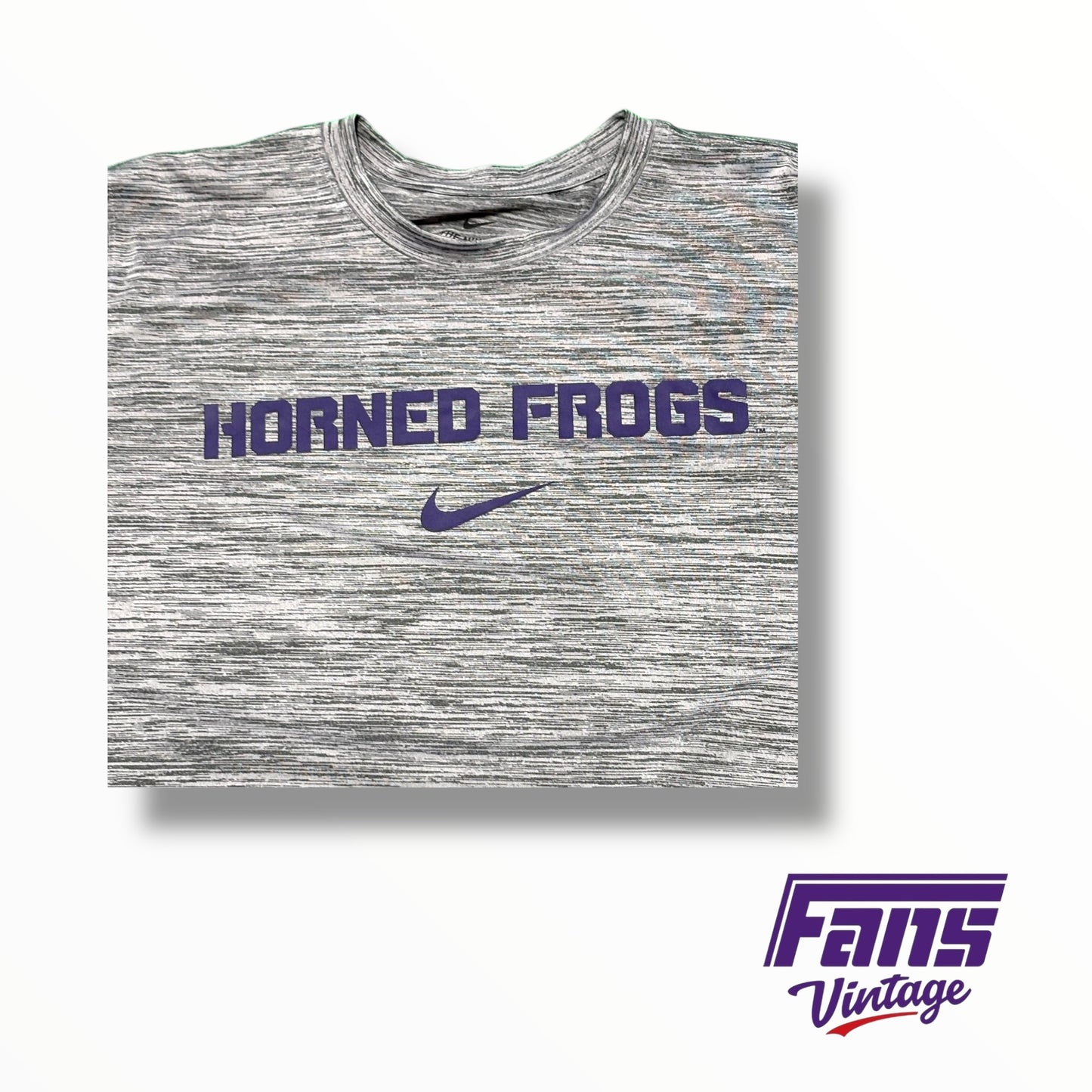 TCU Nike Team Issued Horned Frogs Athletic T-Shirt