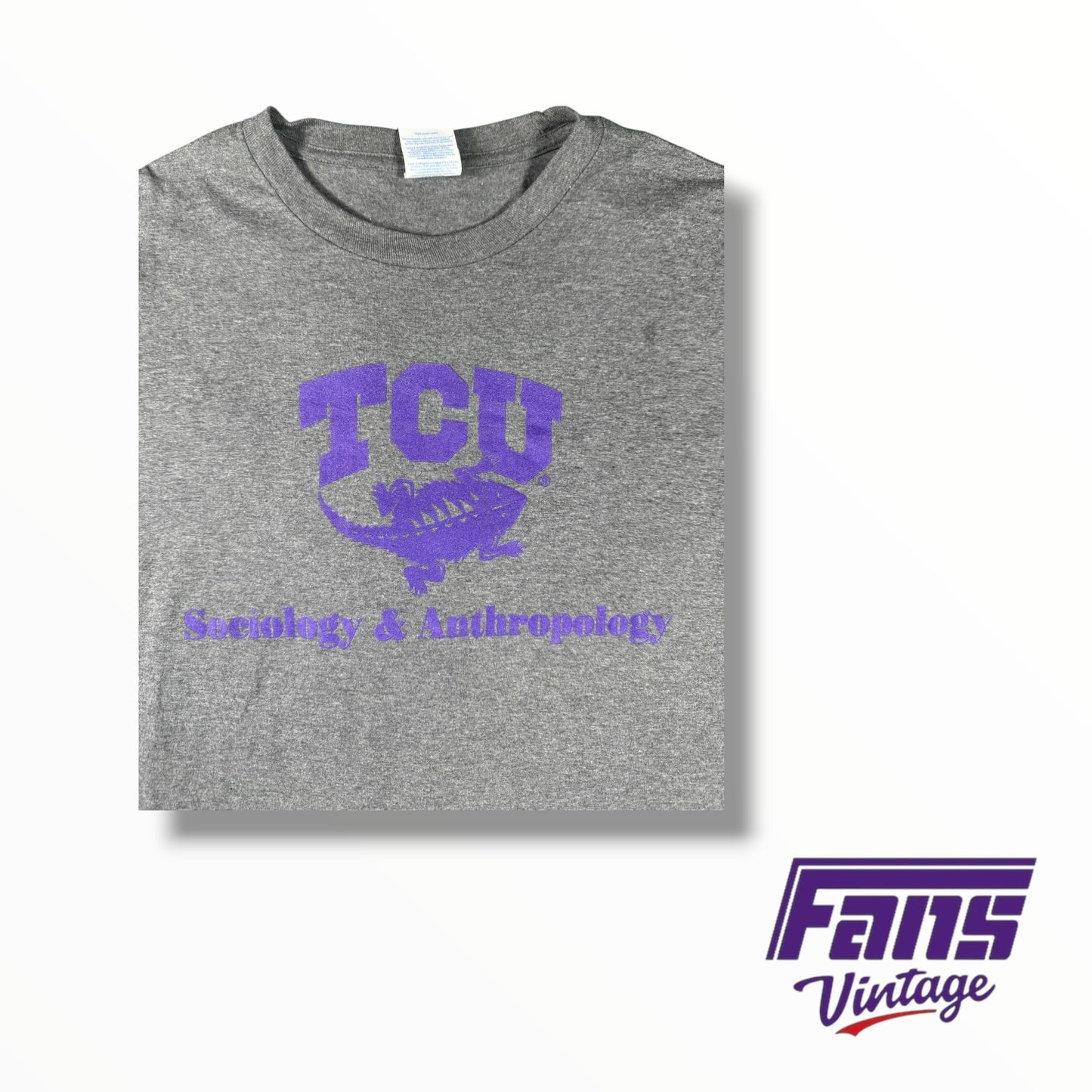 Vintage TCU Sociology and Anthropology Tee