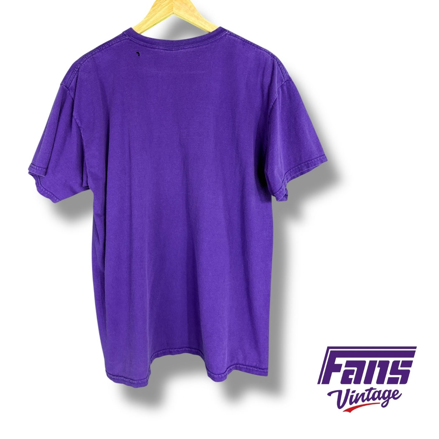 TCU Vintage Rose Bowl Shirt With Awesome Distressed Look