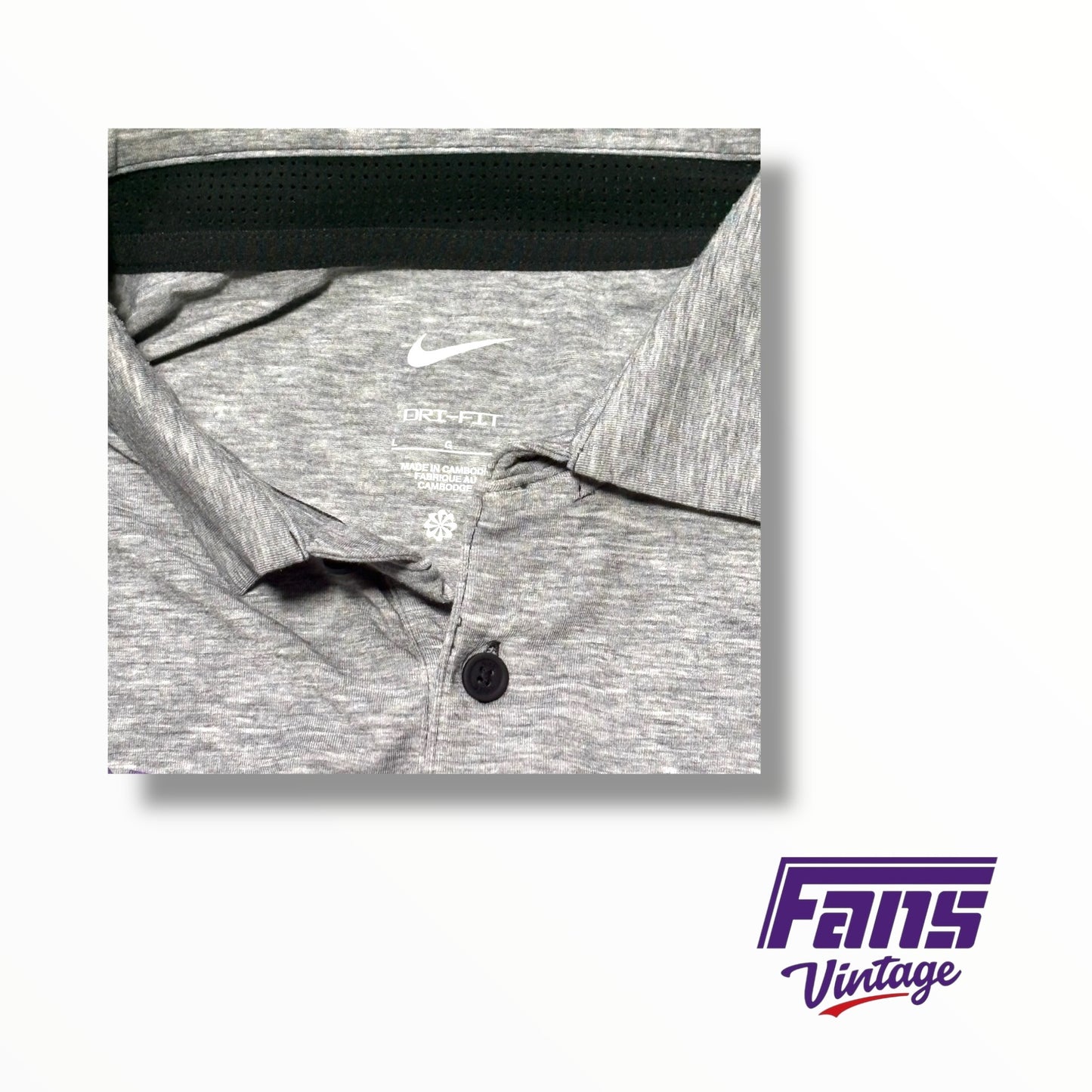TCU Nike Team Issued Golf Polo