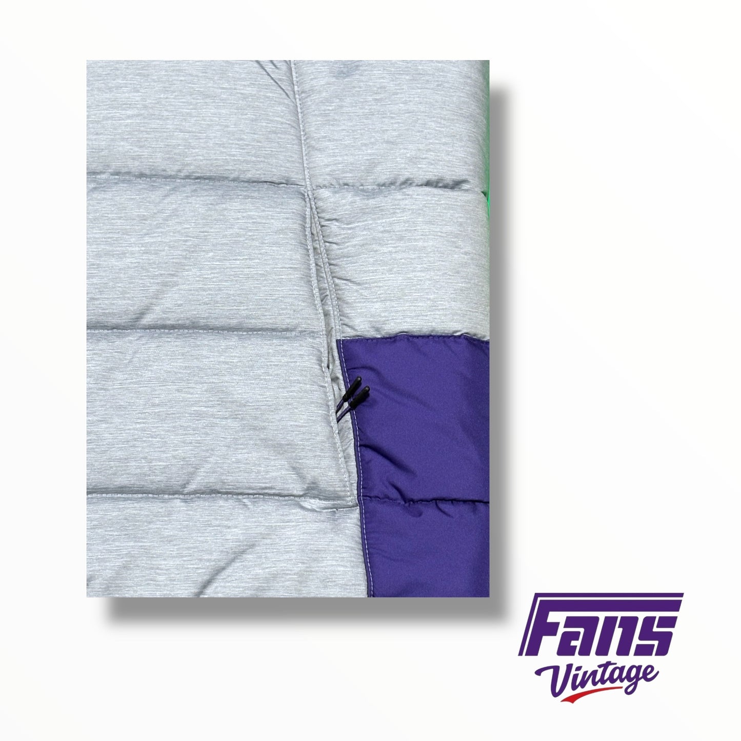 TCU Team Issued Post Season Nike ‘Victory’ Puffer Vest