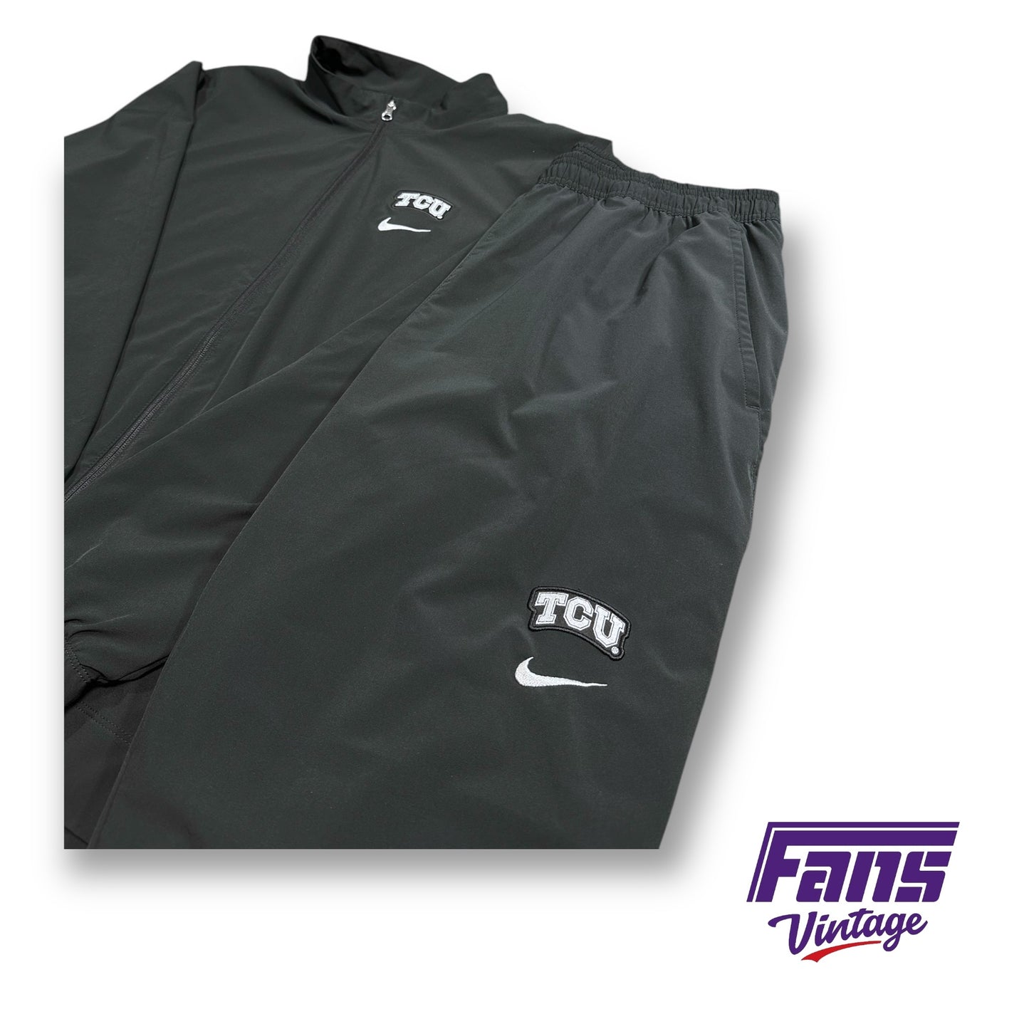 Player Exclusive TCU Nike Travel Set - Premium Lightweight Tracksuit