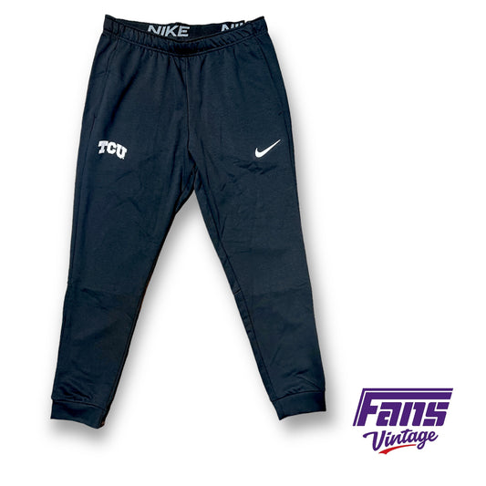 TCU Football Coach issue Nike “Move to Zero” Super Comfy Sweatpants - Tapered Fit with Cuffed Leg