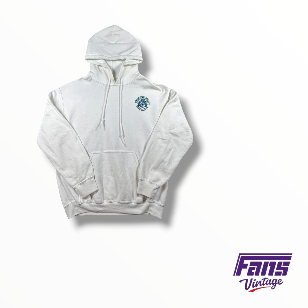 Vintage TCU Sorority Zeta Tau Alpha Embroidered Seal Hoodie