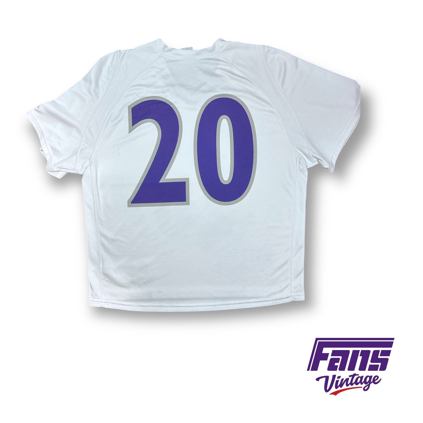 TCU Lacrosse Vintage Game Worn Jersey