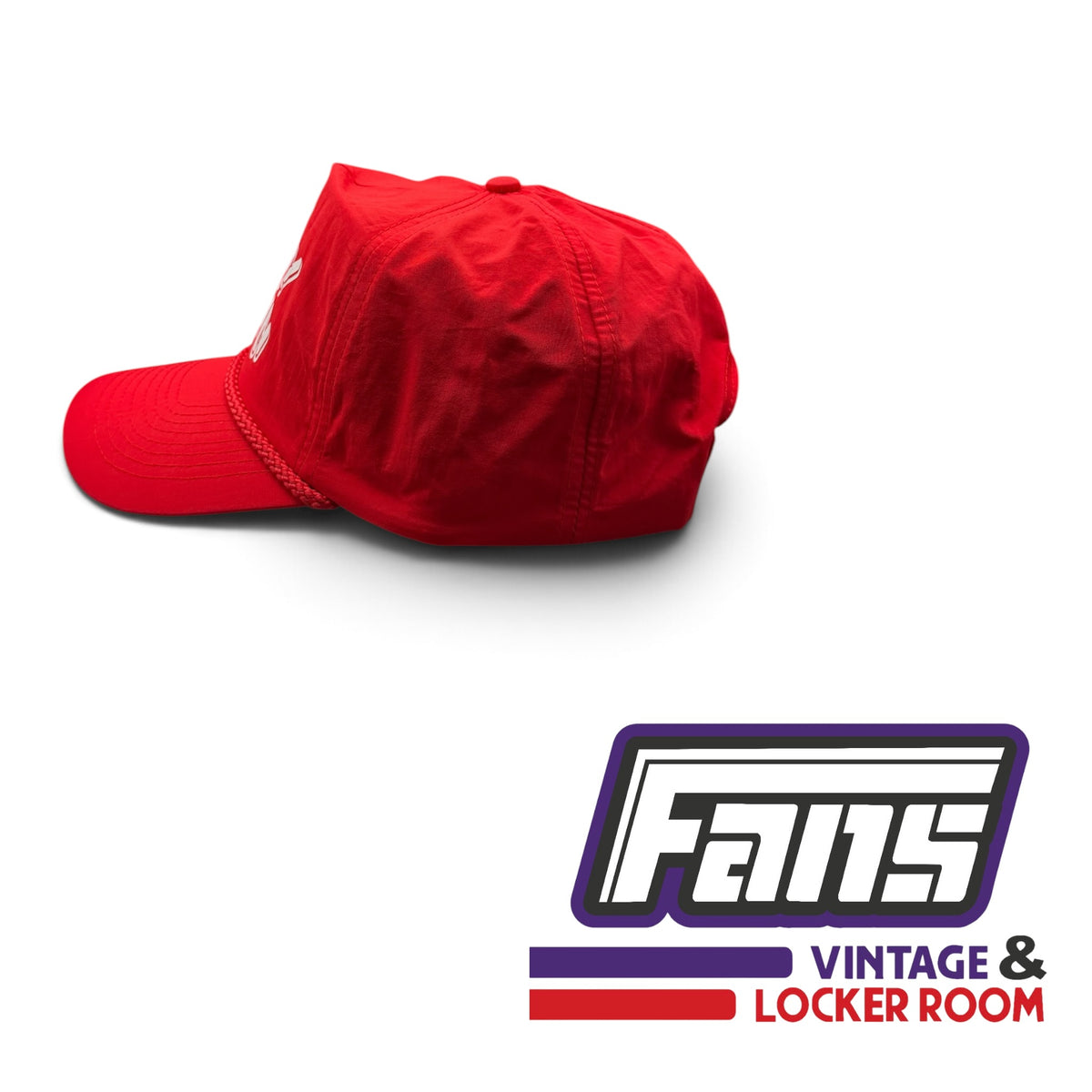TCU Throwback Bright Red ‘Funky Town’ Graffiti SnapBack Rope Hat