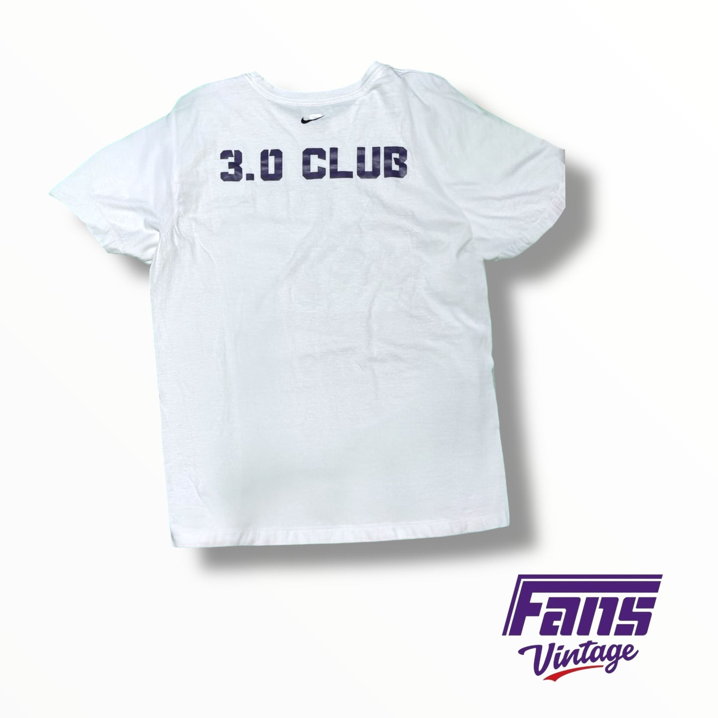 TCU Baseball Nike Team Issued Throwback Horned Frogs 3.0 Club T-Shirt