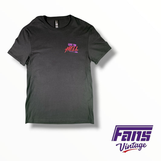 TCU Player Issued ‘Give Em Hell’ Double Sided Tee