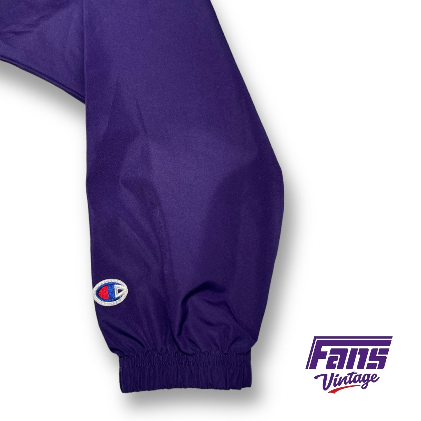 TCU Champion Brand Pullover Hooded Rain Jacket