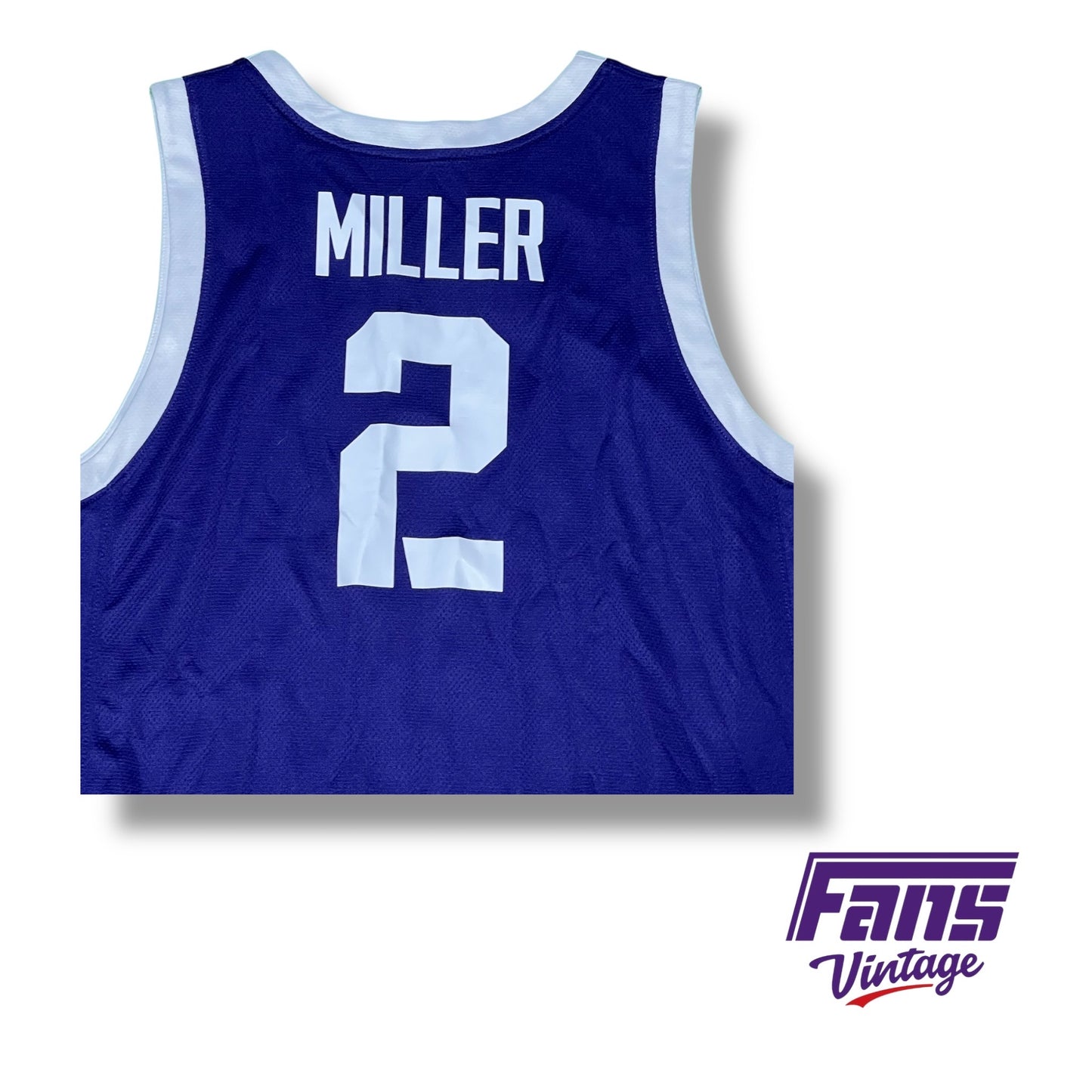 TCU Nike Emmanuel Miller #2 men’s basketball jersey