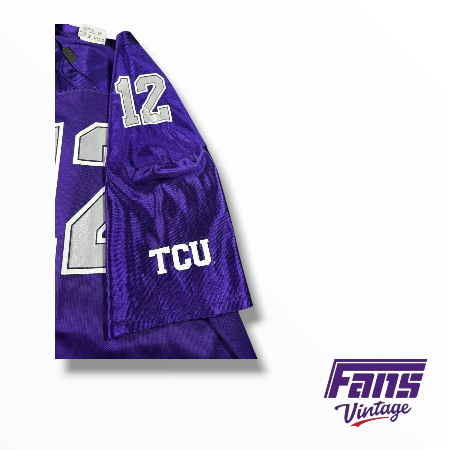 Vintage 90s TCU Fan Style Jersey