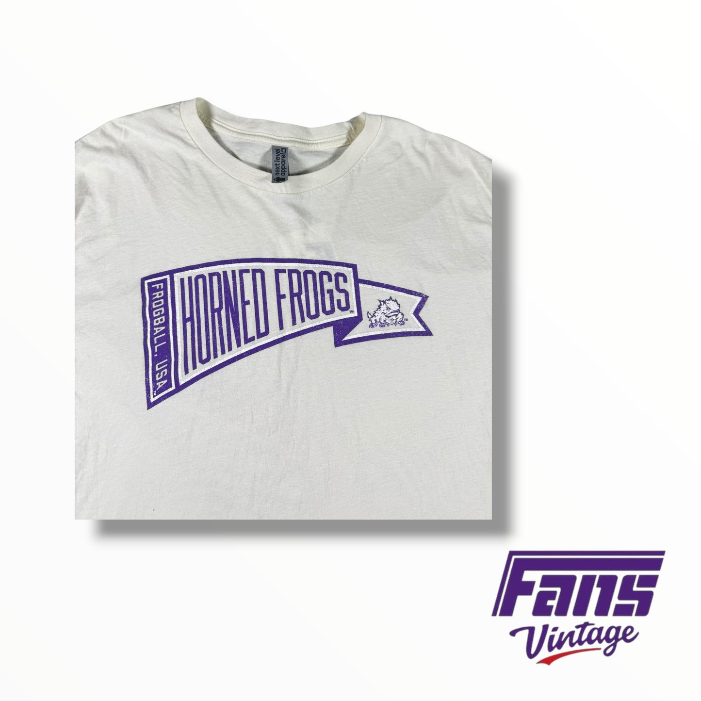 Throwback TCU Frogball Tee