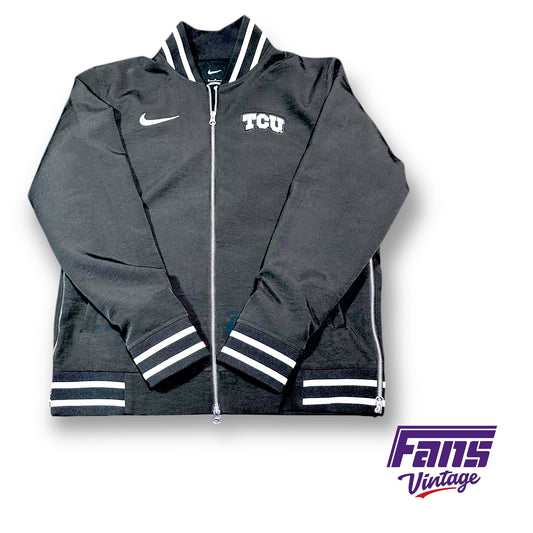 TCU Football Team Issue Custom Nike Fleece Lined Bomber