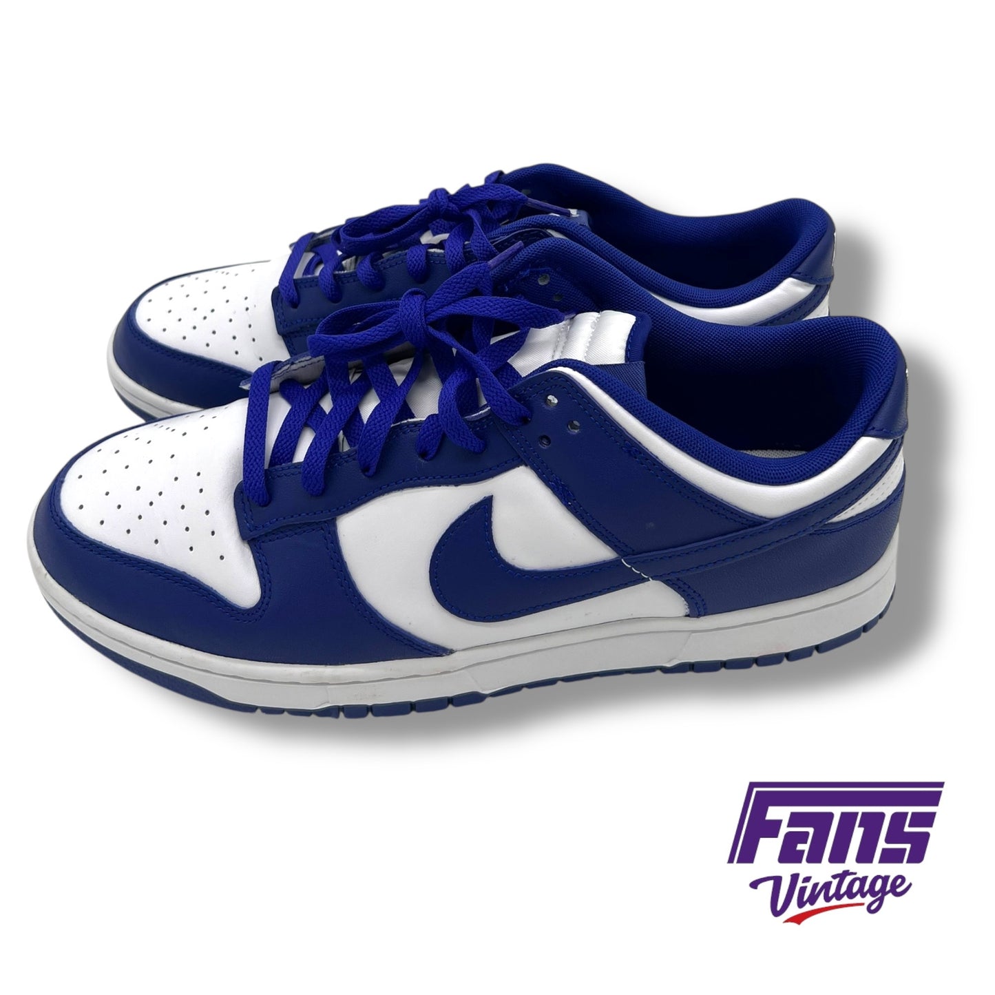 TCU Baseball Post Season Swag Nike Dunk Low “Concord” - Team Issued