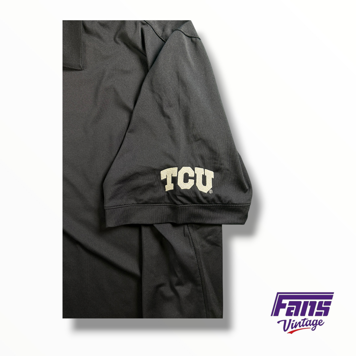 TCU Mizzen+Main Black Polo