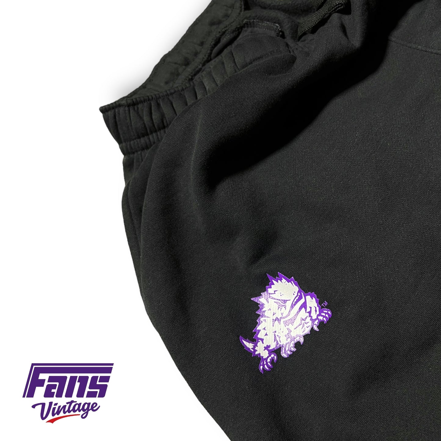 TCU Team Issue Nike Ultra Cozy Sweatpants with Horned Frog Logo