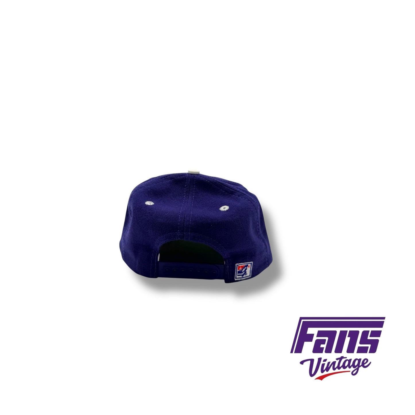 GRAIL Vintage TCU Horned Frogs ‘The Game’ Circle Logo Sample snapback - Coach’s Sideline TV Hat (Collector’s Item)